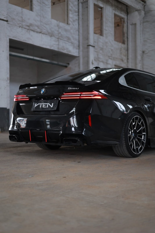 BMW 5 Series 530 540 & i5 e/x Drive40 M60 G60 2024-ON with Aftermarket Parts - Rear Lip Spoiler ABS from VTEN