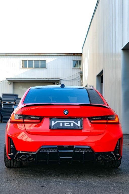BMW 3 Series M340 330 G20 Pre-LCI 2019 2020 2021 2022 & 3 Series 330 G20 LCI 2023-ON with Aftermarket Parts - Exhaust Tips Stainless Steel from VTEN
