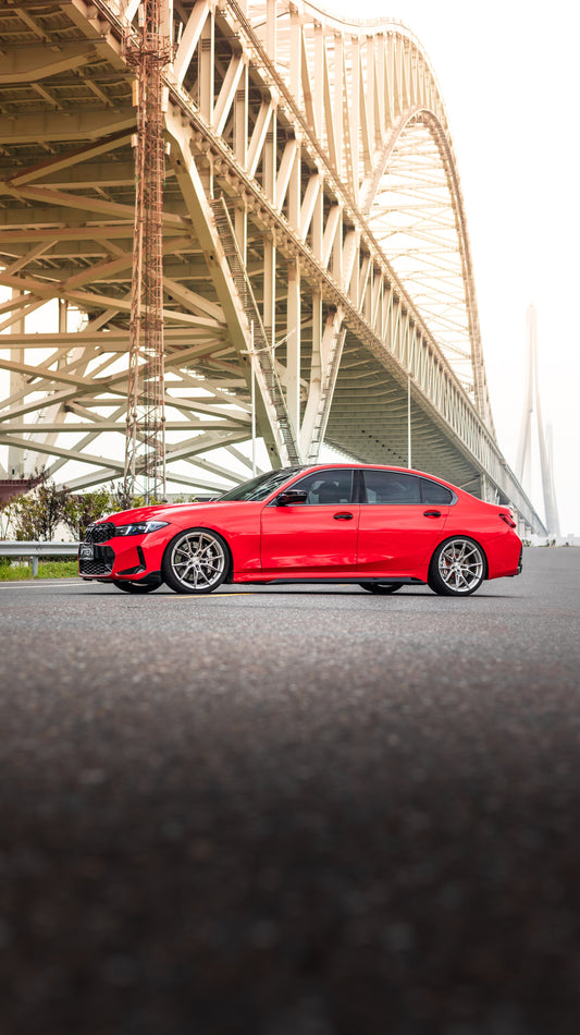 BMW 3 Series G20 330i M340i LCI 2023-ON with Aftermarket Parts - MP Style Side Skirts ABS from VTEN