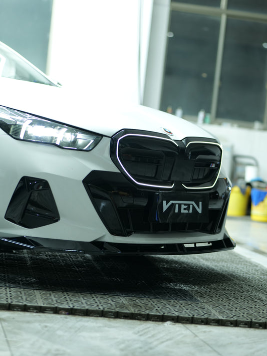 BMW 5 Series 530 540 & i5 e/x Drive40 M60 G60 G61 2024-ON with Aftermarket Parts - Front Lip PP from VTEN