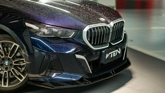 BMW 5 Series 530 540 & i5 e/x Drive40 M60 G60 G61 2024-ON with Aftermarket Parts - Front Lip PP from VTEN