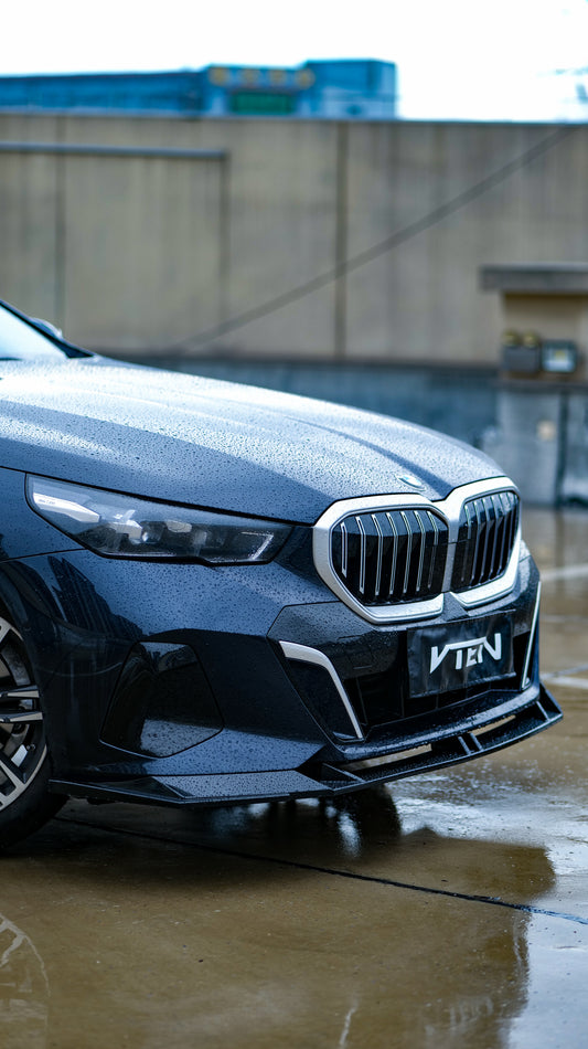 BMW 5 Series 530 540 & i5 e/x Drive40 M60 G60 G61 2024-ON with Aftermarket Parts - Front Lip PP from VTEN