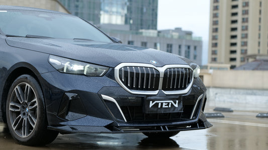 BMW 5 Series 530 540 & i5 e/x Drive40 M60 G60 G61 2024-ON with Aftermarket Parts - Front Lip PP from VTEN