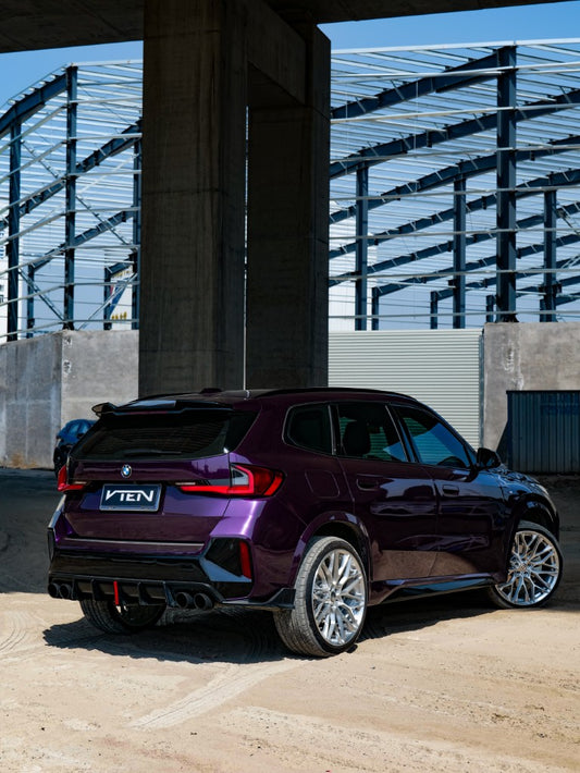 BMW X1 M35i sDrive28i xDrive28i (with M-package bumper, does not fit base model) U11 2023-ON with Aftermarket Parts - Rear Roof Spoiler ABS from VTEN