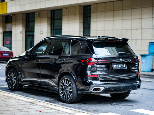 BMW X5 G05 M50i X/S Drive 40i (with M-Package) (Fits Both Pre-LCI & LCI)2019-ON with Aftermarket Parts - Rear Roof Spoiler ABS from VTEN