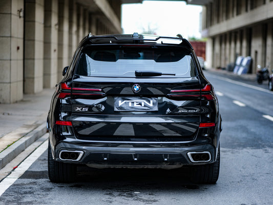 BMW X5 G05 M50i X/S Drive 40i (with M-Package) (Fits Both Pre-LCI & LCI)2019-ON with Aftermarket Parts - Rear Roof Spoiler ABS from VTEN