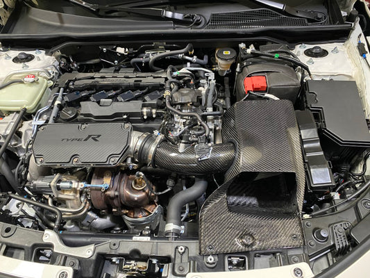 Honda Type-R FL5 with Aftermarket Parts - Air Intake Systems Pre-preg Carbon Fiber from Ventus Veloce