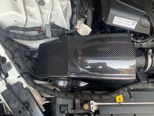 Alfa Romeo Giulia Base Sport TI Veloce 2017 2018 2019 2020 2021 2022 2023 2024 with Aftermarket Parts - Air Intake Systems Pre-preg Carbon Fiber from Ventus Veloce