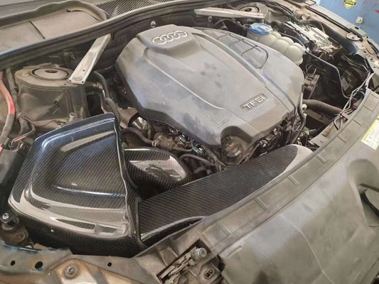 Audi A4 A5 B9 B9.5 2017-ON (EA888 high output) with Aftermarket Parts - Air Intake Systems Pre-preg Carbon Fiber from Ventus Veloce