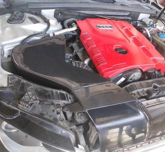 Audi A4 B8 B8.5 2009-2016 & A5 B8 B8.5 2008-2016 & Q5 2018-FY ON EA888 with Aftermarket Parts - Air Intake Systems Pre-preg Carbon Fiber from Ventus Veloce