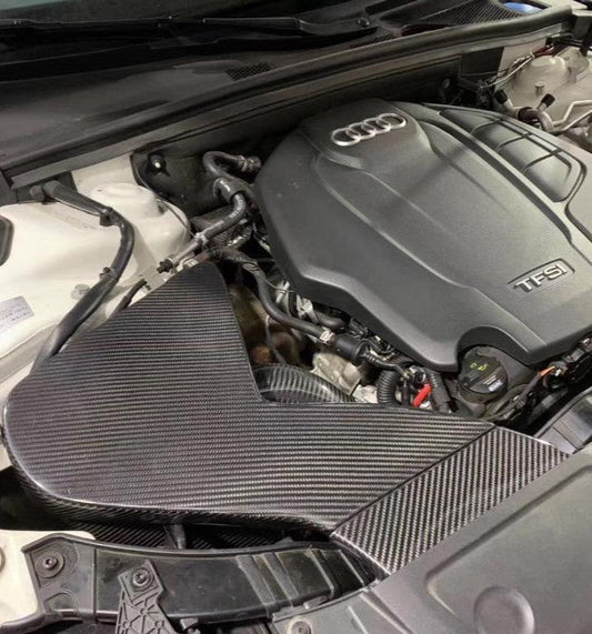 Audi A4 B8 B8.5 2009-2016 & A5 B8 B8.5 2008-2016 & Q5 2018-FY ON EA888 with Aftermarket Parts - Air Intake Systems Pre-preg Carbon Fiber from Ventus Veloce
