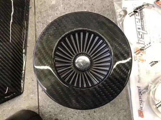 Audi A5 B8 B8.5 2008-2016 with Aftermarket Parts - Air Intake Systems Pre-preg Carbon Fiber from Ventus Veloce