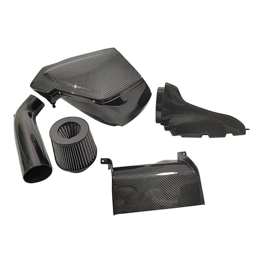 Audi A6 A7 C7.5 2016-2018 (EA837) with Aftermarket Parts - Air Intake Systems Pre-preg Carbon Fiber from Ventus Veloce