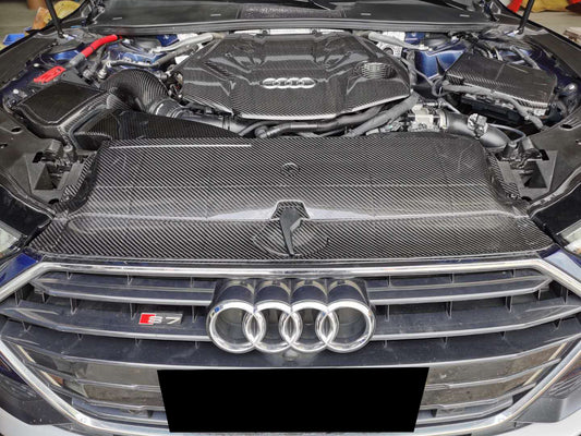 Audi A6 A7 C8 C8.5 2019 2020 2021 2022 2023 2024 (EA839) with Aftermarket Parts - Air Intake Systems Pre-preg Carbon Fiber from Ventus Veloce
