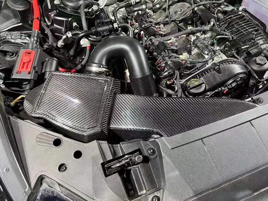 Audi A6 A7 C8 C8.5 2019-ON (EA888) with Aftermarket Parts - Air Intake Systems Pre-preg Carbon Fiber from Ventus Veloce