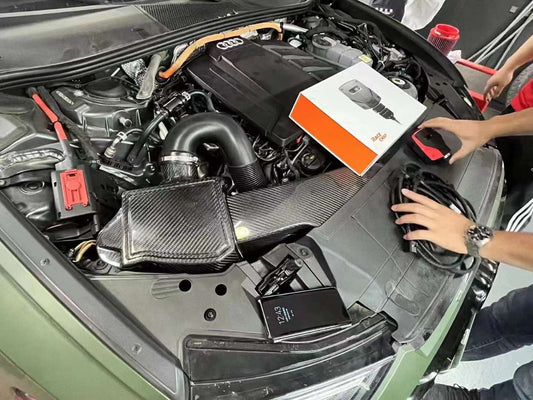 Audi A6 A7 C8 C8.5 2019-ON (EA888) with Aftermarket Parts - Air Intake Systems Pre-preg Carbon Fiber from Ventus Veloce
