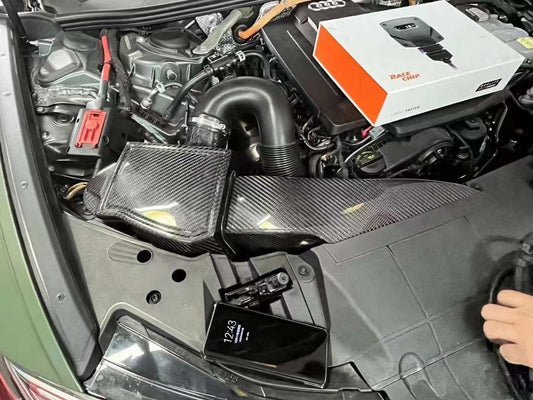 Audi A6 A7 C8 C8.5 2019-ON (EA888) with Aftermarket Parts - Air Intake Systems Pre-preg Carbon Fiber from Ventus Veloce