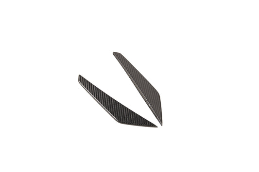 Audi R8 Gen 2 2020 2021 2022 2023 with Aftermarket Parts - Front Canards Carbon Fiber from Ventus Veloce