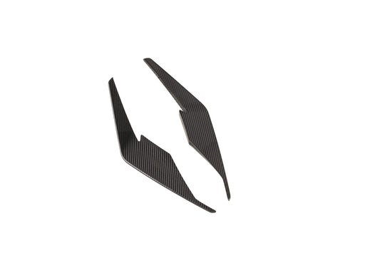 Audi R8 Gen 2 2020 2021 2022 2023 with Aftermarket Parts - Front Canards Carbon Fiber from Ventus Veloce