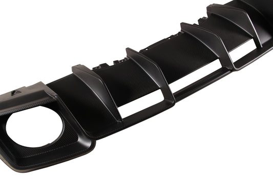 Audi R8 Gen 2 2020 2021 2022 2023 with Aftermarket Parts - Rear Diffuser Carbon Fiber from Ventus Veloce
