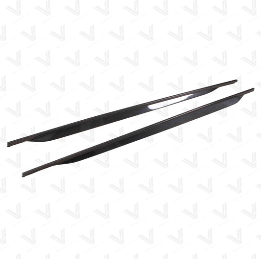 Audi RS3 8Y 2022-ON with Aftermarket Parts - V1 Style Side Skirts Carbon Fiber from Ventus Veloce