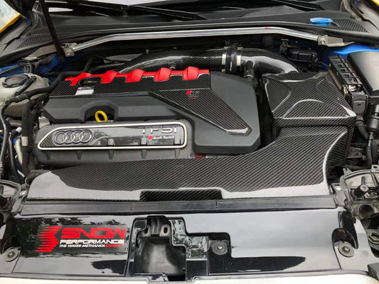 Audi RS3 TTRS MK3 8V 2016 2017 2018 2019 2020 2021 2022 2023 with Aftermarket Parts - Air Intake Systems Pre-preg Carbon Fiber from Ventus Veloce
