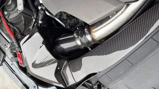 Audi S4 S5 RS4 RS5 B9 B9.5 2018-ON with Aftermarket Parts - Air Intake Systems Pre-preg Carbon Fiber from Ventus Veloce