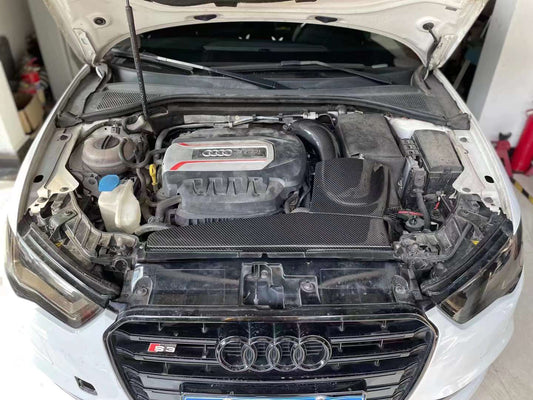 Audi TT TTS MK3 2015 2016 2017 2018 2019 2020 2021 2022 2023 (EA888) with Aftermarket Parts - Air Intake Systems Pre-preg Carbon Fiber from Ventus Veloce