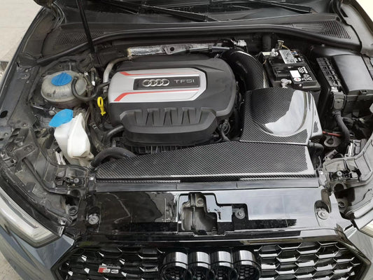 Audi TT TTS MK3 2015 2016 2017 2018 2019 2020 2021 2022 2023 (EA888) with Aftermarket Parts - Air Intake Systems Pre-preg Carbon Fiber from Ventus Veloce