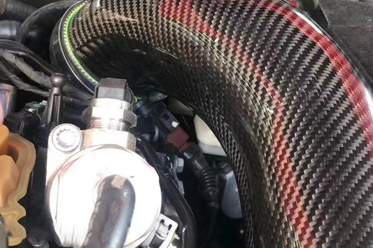 Audi TT TTS MK3 2015 2016 2017 2018 2019 2020 2021 2022 2023 (EA888) with Aftermarket Parts - Air Intake Systems Pre-preg Carbon Fiber from Ventus Veloce