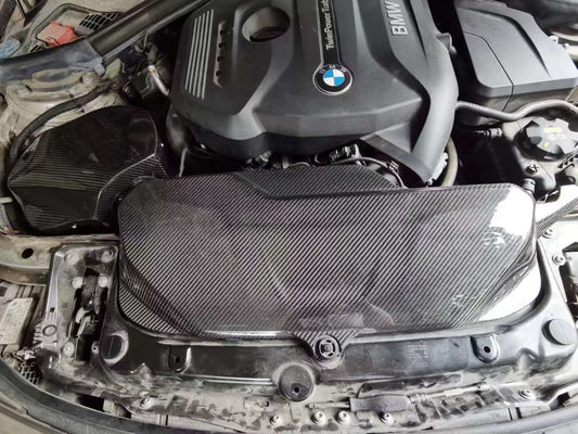BMW 230I 330I 430I F22 F23 F30 F31 F32 F33 F34 F36 2016-2021 with Aftermarket Parts - Air Intake Systems Pre-preg Carbon Fiber from Ventus Veloce
