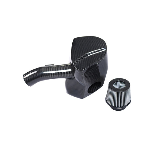 BMW 528I F10 2011-2016 with Aftermarket Parts - Air Intake Systems Pre-preg Carbon Fiber from Ventus Veloce