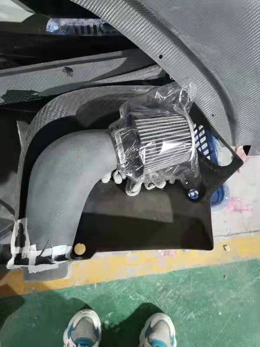 BMW 535I F10 640I F06 F12 F13 2012-2018 with Aftermarket Parts - Air Intake Systems Pre-preg Carbon Fiber from Ventus Veloce