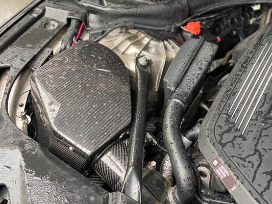 BMW 540I 740I 840I X5 X6 X7 40I 2016-2025 with Aftermarket Parts - Air Intake Systems Pre-preg Carbon Fiber from Ventus Veloce
