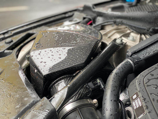 BMW 540I 740I 840I X5 X6 X7 40I 2016-2025 with Aftermarket Parts - Air Intake Systems Pre-preg Carbon Fiber from Ventus Veloce