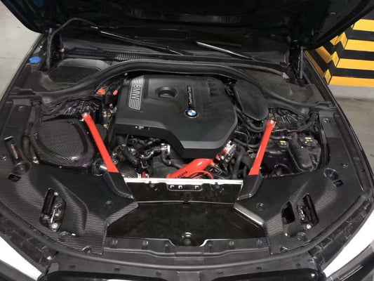 BMW 540I G30 2019-2023 with Aftermarket Parts - Air Intake Systems Pre-preg Carbon Fiber from Ventus Veloce