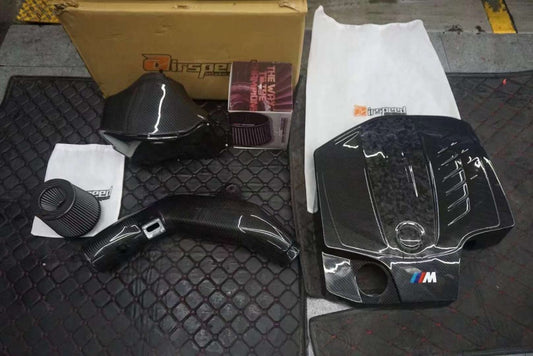 BMW M235I M2 335I 435I F22 F23 F30 F32 F33 F36 F87 2012-2018 with Aftermarket Parts - Air Intake Systems Pre-preg Carbon Fiber from Ventus Veloce