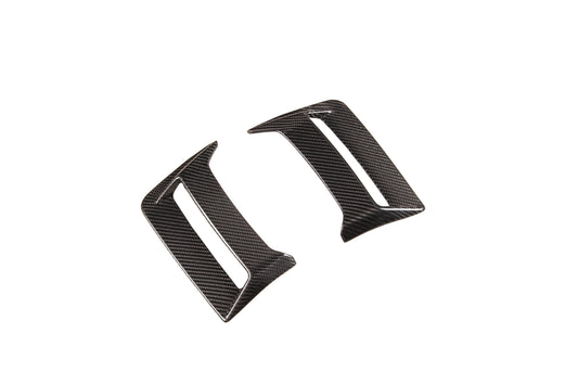 BMW M2C M2 G87 2023-ON with Aftermarket Parts - Front Side Vent Canards Trim Pre-preg Carbon Fiber from Ventus Veloce