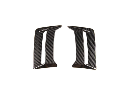 BMW M2C M2 G87 2023-ON with Aftermarket Parts - Front Side Vent Canards Trim Pre-preg Carbon Fiber from Ventus Veloce