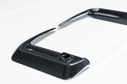 BMW M2C M2 G87 2023-ON with Aftermarket Parts - V2 Rear Canards Pre-preg Carbon Fiber from Ventus Veloce