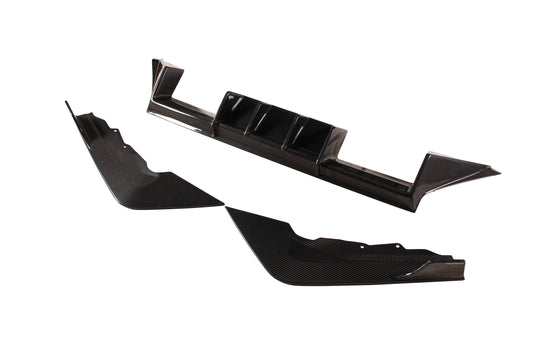 BMW M2C M2 G87 2023-ON with Aftermarket Parts - V1 Rear Diffuser Pre-preg Carbon Fiber from Ventus Veloce