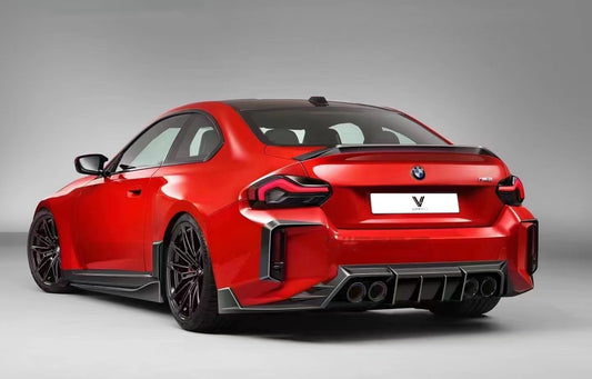 BMW M2C M2 G87 2023-ON with Aftermarket Parts - V1 Side Skirts Pre-preg Carbon Fiber from Ventus Veloce