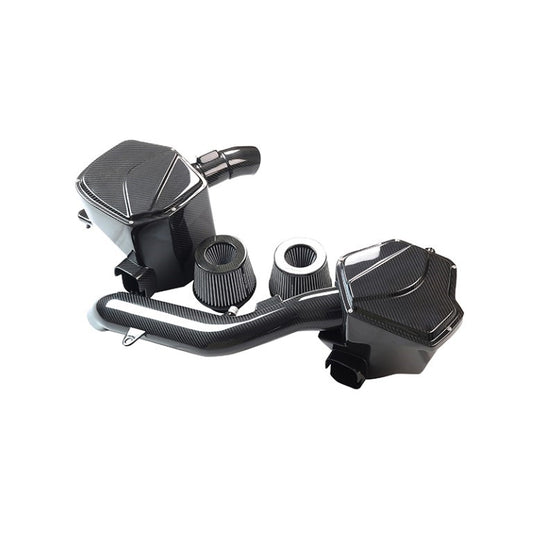 BMW M2C M3 M4 F87 F80 F81 F82 F83 2015-2021 with Aftermarket Parts - Air Intake Systems Pre-preg Carbon Fiber from Ventus Veloce