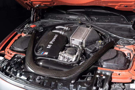BMW M2C M3 M4 F87 F80 F81 F82 F83 2015-2021 with Aftermarket Parts - Air Intake Systems Pre-preg Carbon Fiber from Ventus Veloce