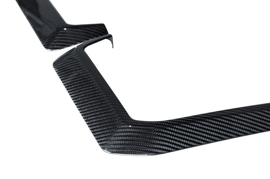BMW M2CS M2 G87 2023-ON with Aftermarket Parts - Front Bumper Upper Valence Dry Pre-preg Carbon Fiber from Ventus Veloce