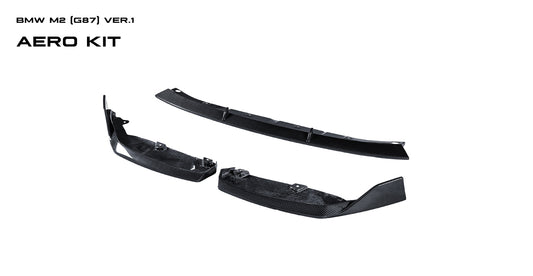 BMW M2CS M2 G87 2023-ON with Aftermarket Parts - V1 Front Lip Dry Pre-preg Carbon Fiber from Ventus Veloce
