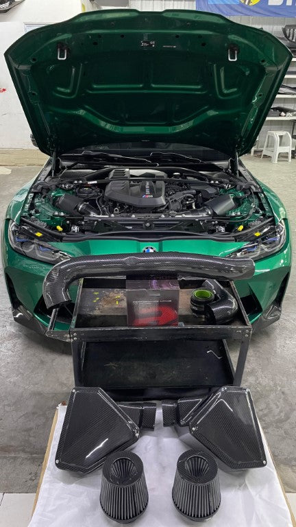 BMW M2 M3 M4 G87 G80 G81 G82 G83 2021-2025 with Aftermarket Parts - Air Intake Systems Pre-preg Carbon Fiber from Ventus Veloce