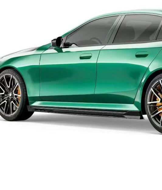 BMW M5 M5C G90 G99 2025-ON with Aftermarket Parts - Side Skirts Dry Pre-preg Carbon Fiber from Ventus Veloce