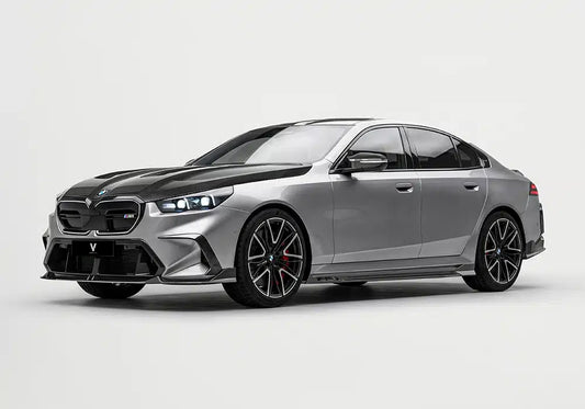 BMW M5 M5C G90 G99 2025-ON with Aftermarket Parts - Side Skirts Dry Pre-preg Carbon Fiber from Ventus Veloce