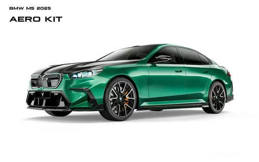 BMW M5 M5C G90 G99 2025-ON with Aftermarket Parts - Side Skirts Dry Pre-preg Carbon Fiber from Ventus Veloce